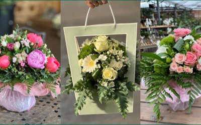 Bouquet de fleurs pour la fête des mères